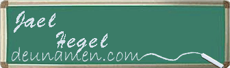 Jael Hegel Visitenkarte